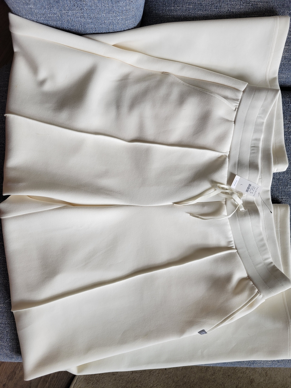 Talbots Cream Drawstring Pants! - Picture 4 of 4